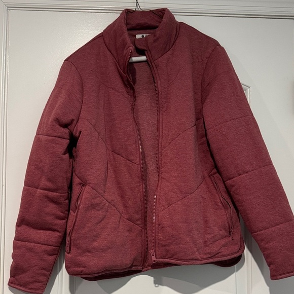 Three Dots Rose Ladies' Quilted Knit Full-Zip Fleece Jacket Size Medium - Picture 2 of 9